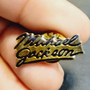 Vintage Michael Jackson pin